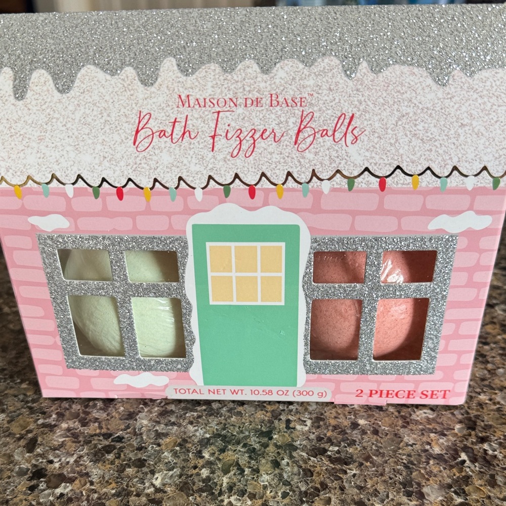 NEW Bath Fizzer Balls Gift Boxed Set